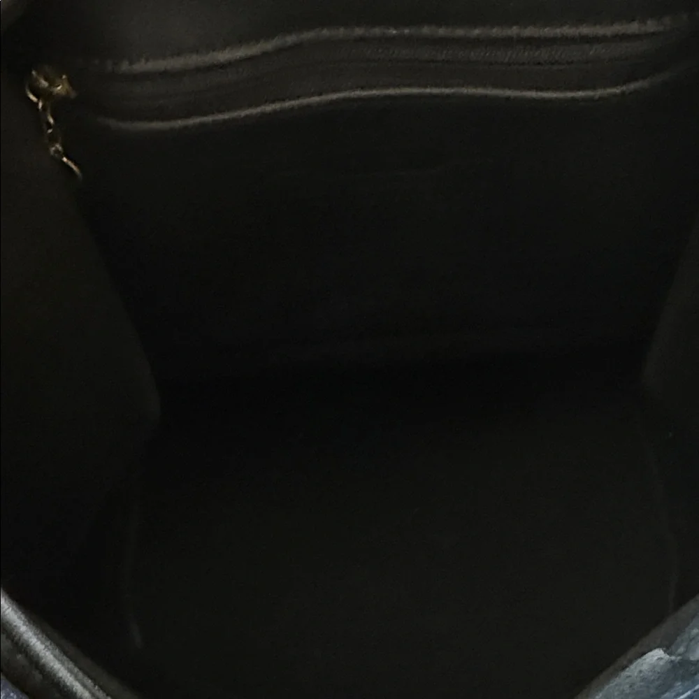 Vintage Coach Black Leather Backpack - Picture 5 of 6